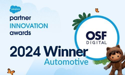 Salesforce Partner Innovation Awards 2024 Winner: OSF Digital Automotive.