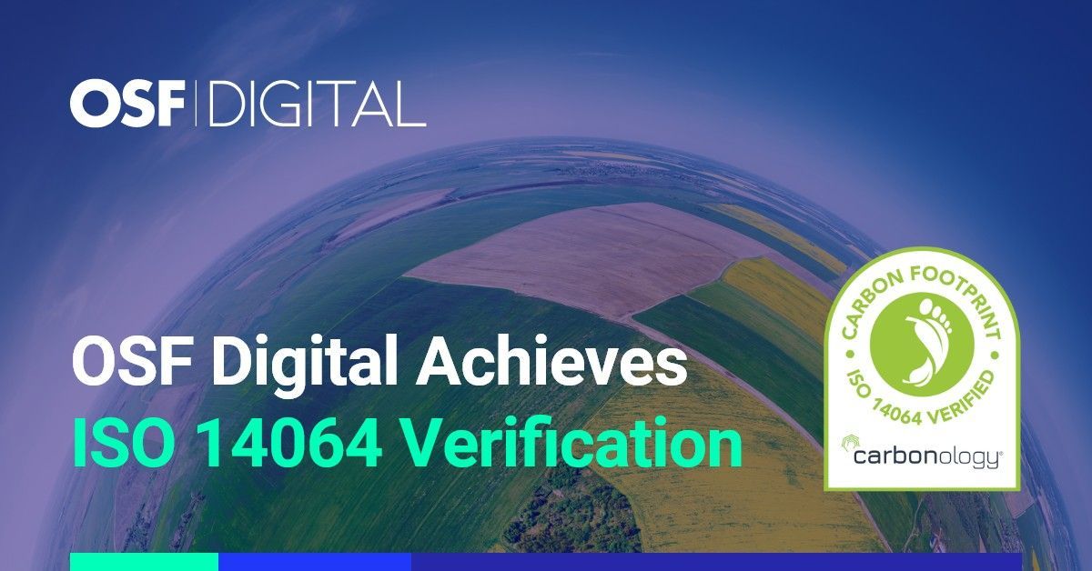 OSF Digital Achieves Independent Verification of Greenhouse Gas Emissions